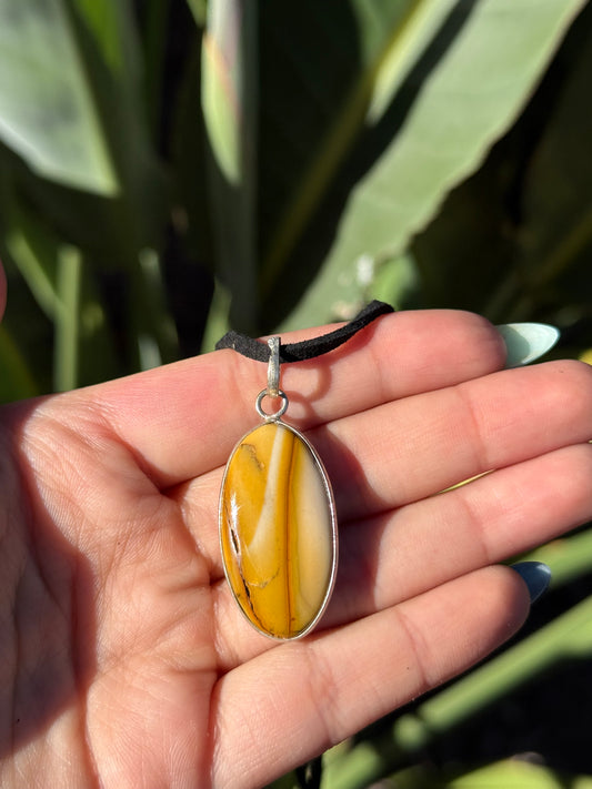 Oval Mookaite Pendant