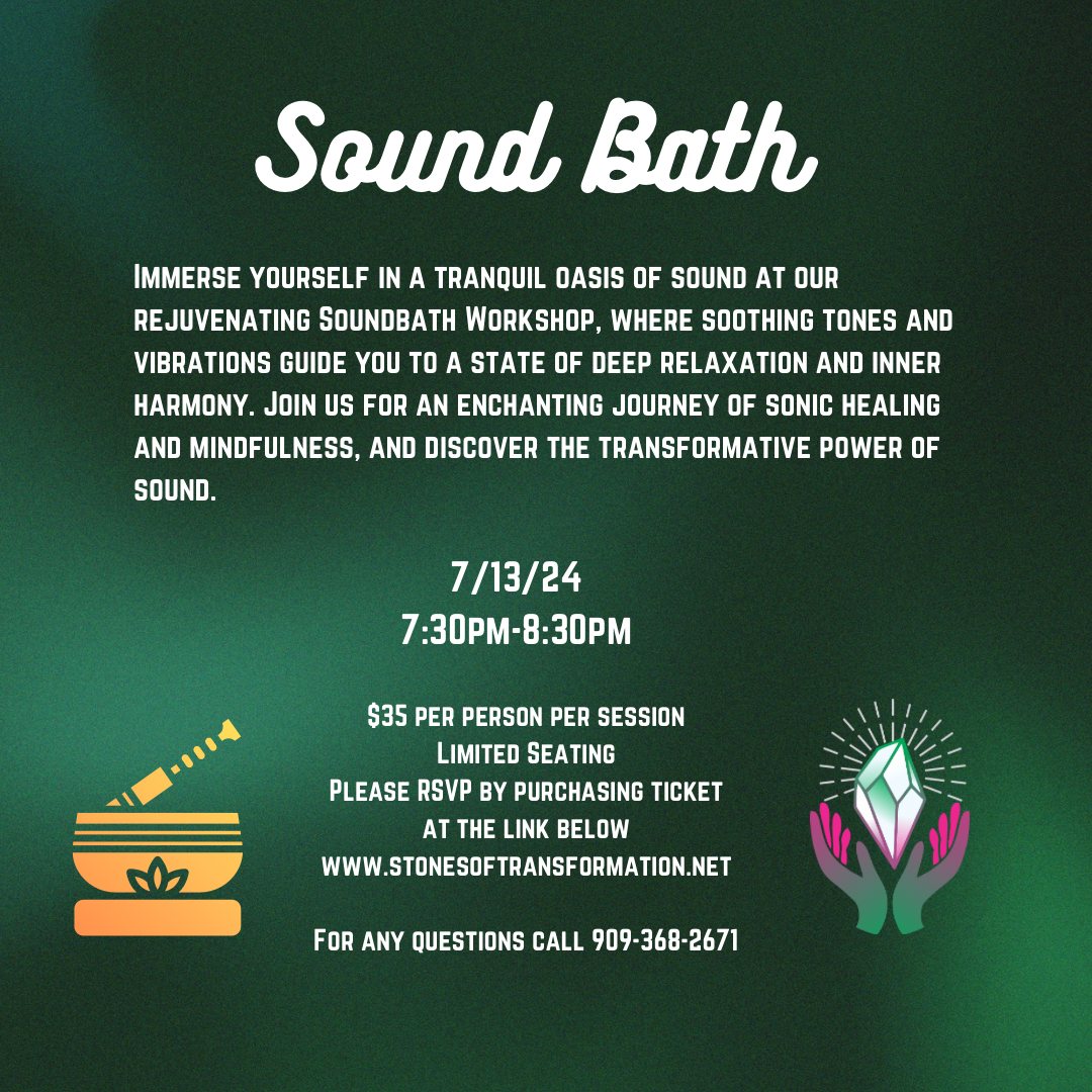 Sound Bath 7/13/24