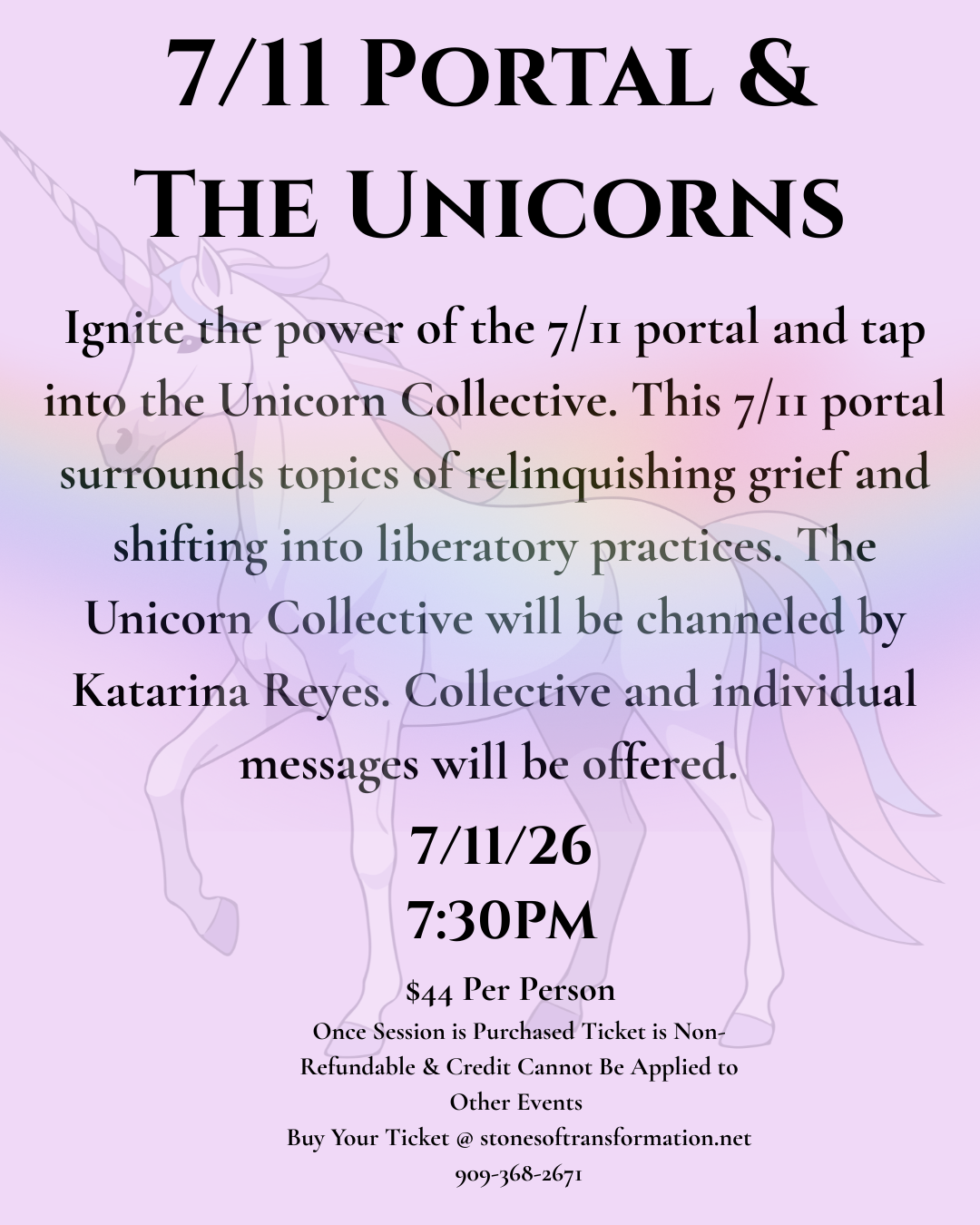 7/11 Portal & The Unicorns - Stones of Transformation