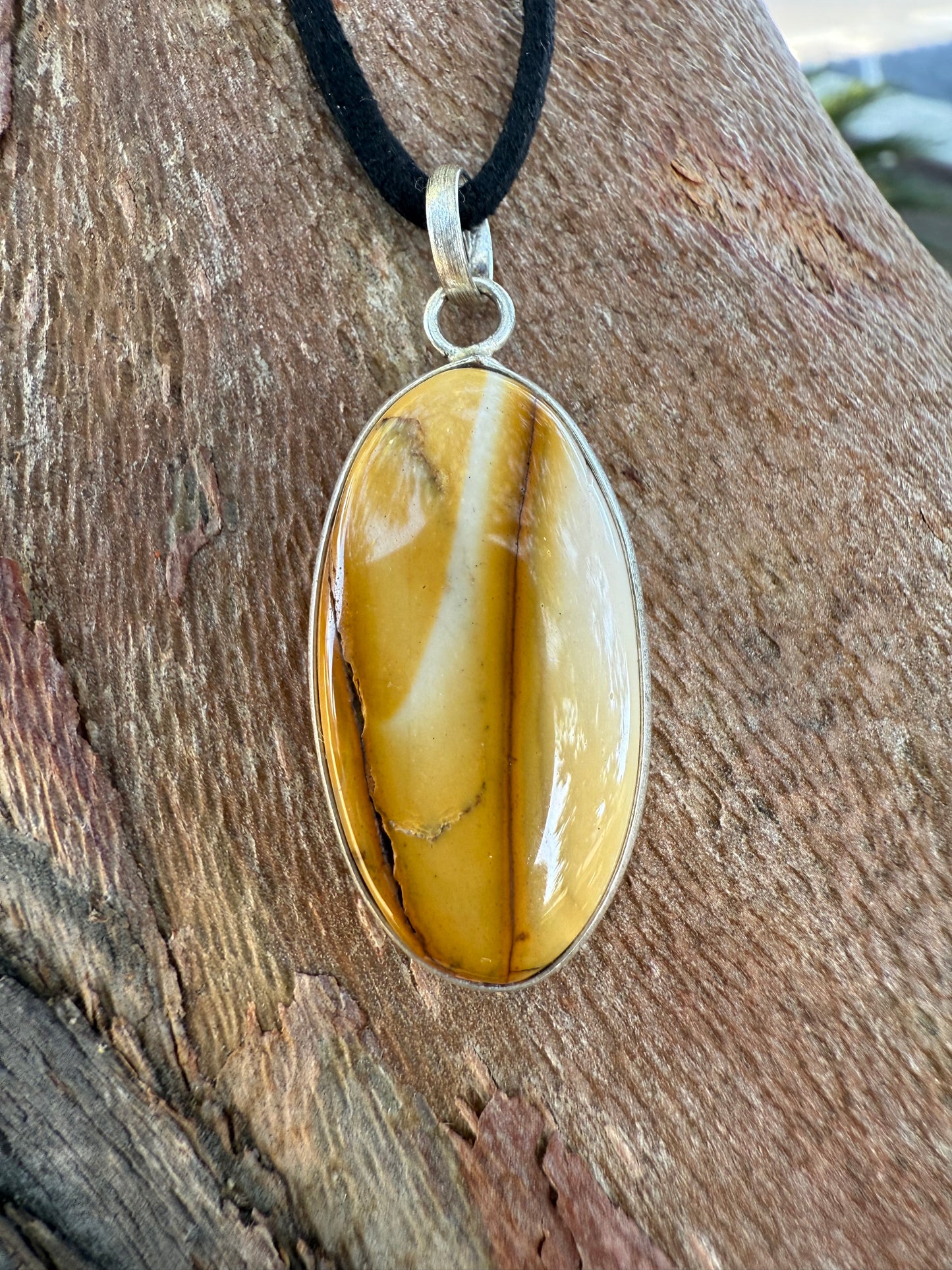 Oval Mookaite Pendant
