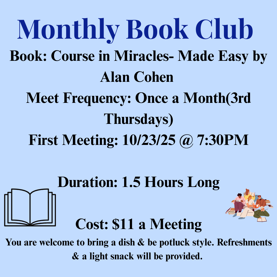 Monthly Book Club (10/23/25)
