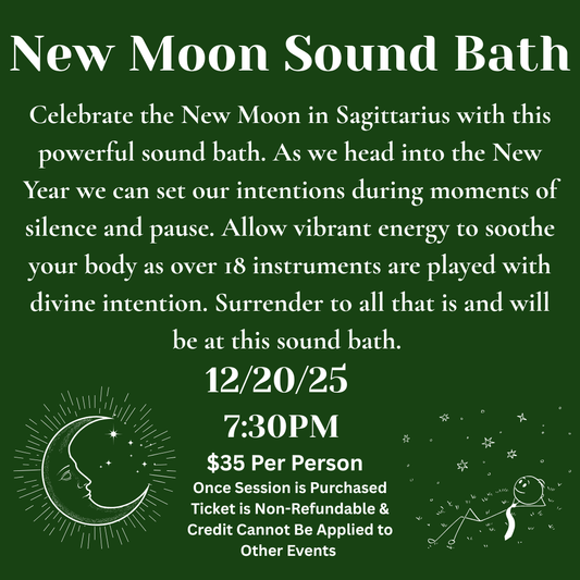 New Moon Sound Bath (12/20/25)