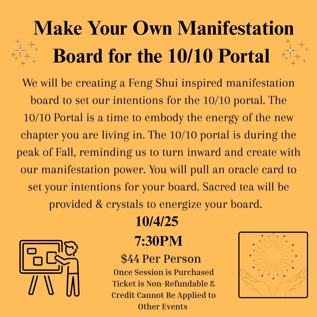 Make Your Own Manifestation Board for the 10/10 Portal (10/4/25)