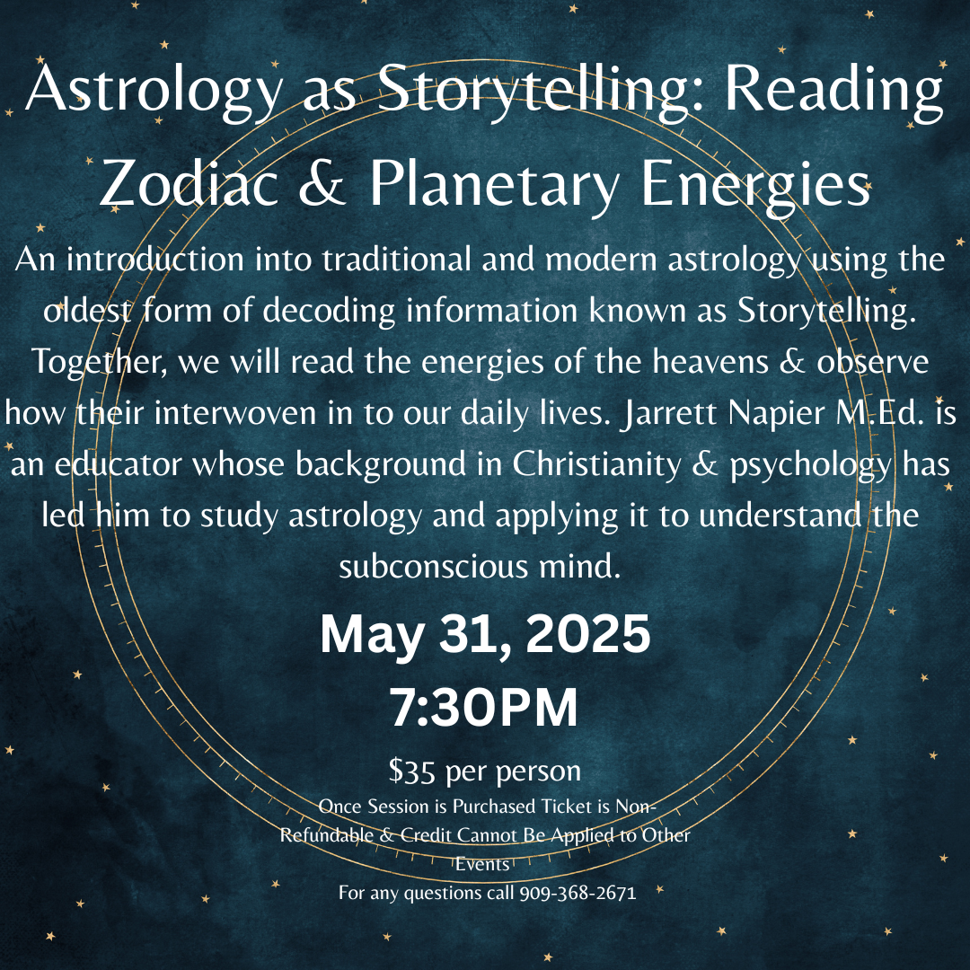 Astrology as Storytelling: Reading Zodiac & Planetary Energies 5/31/25