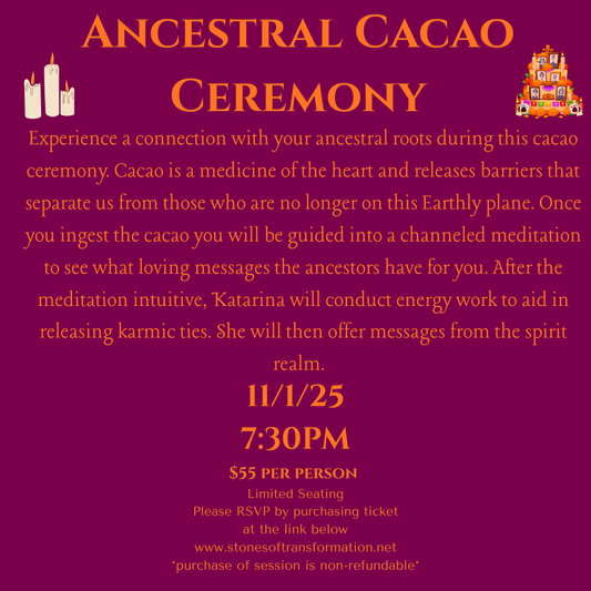 Ancestral Cacao Ceremony 11/1/25