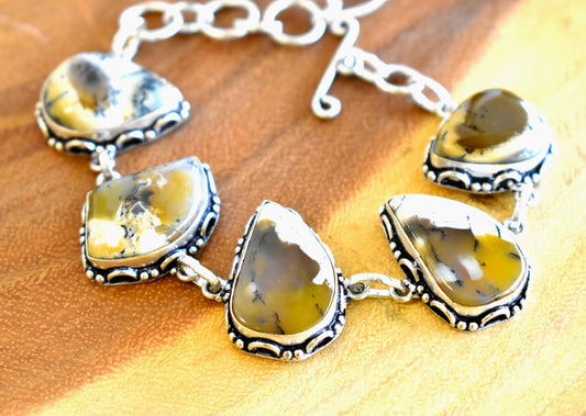 Dendritic Opal Bracelet