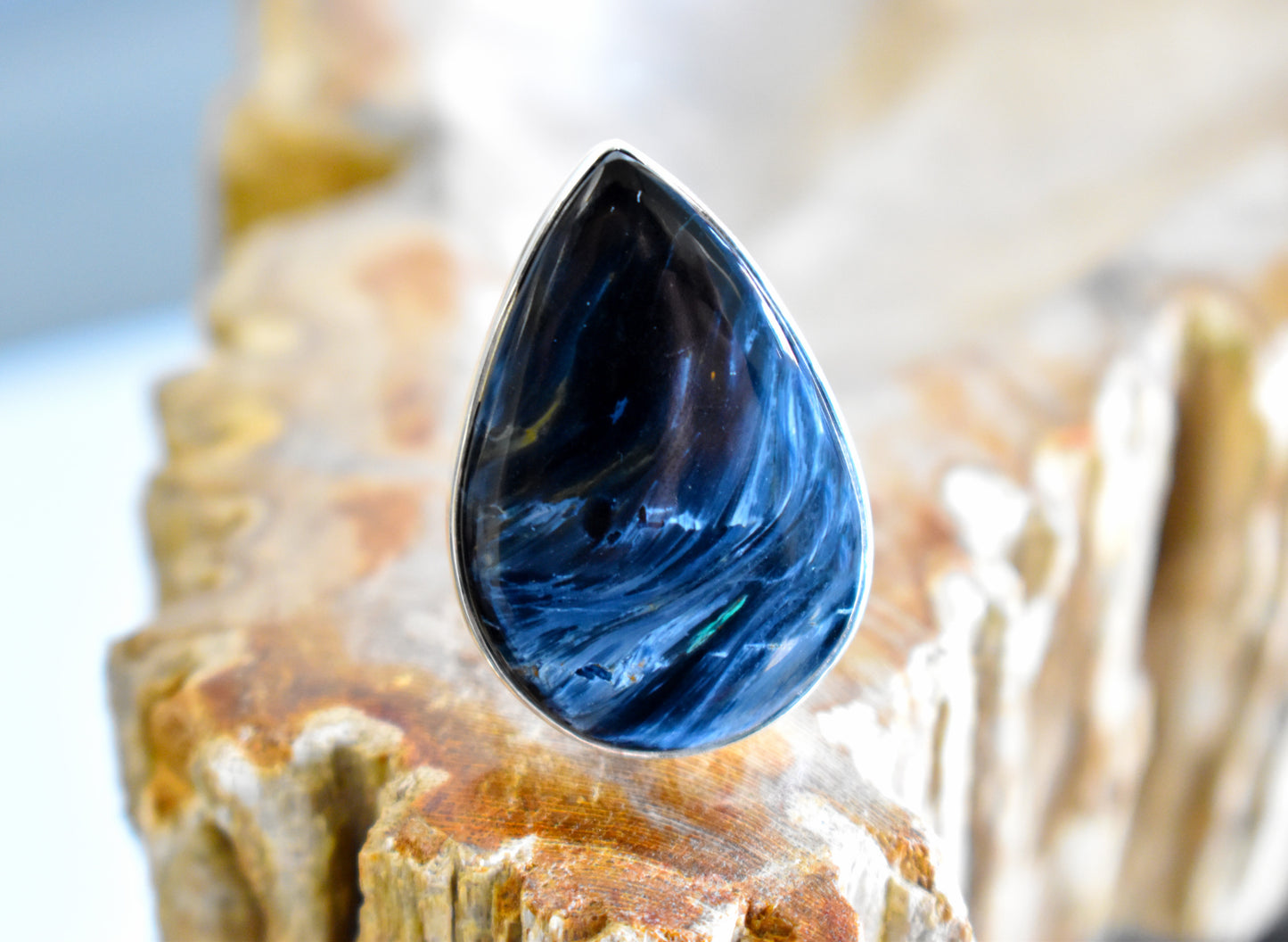 Pietersite Ring (Size 8)