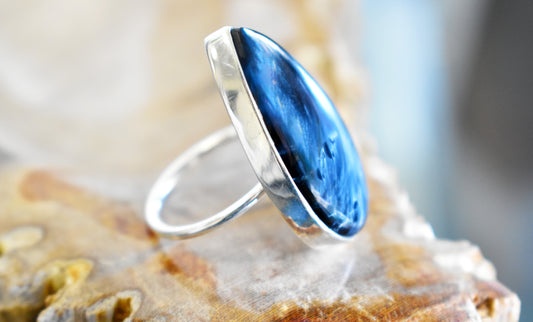 Pietersite Ring (Size 8)