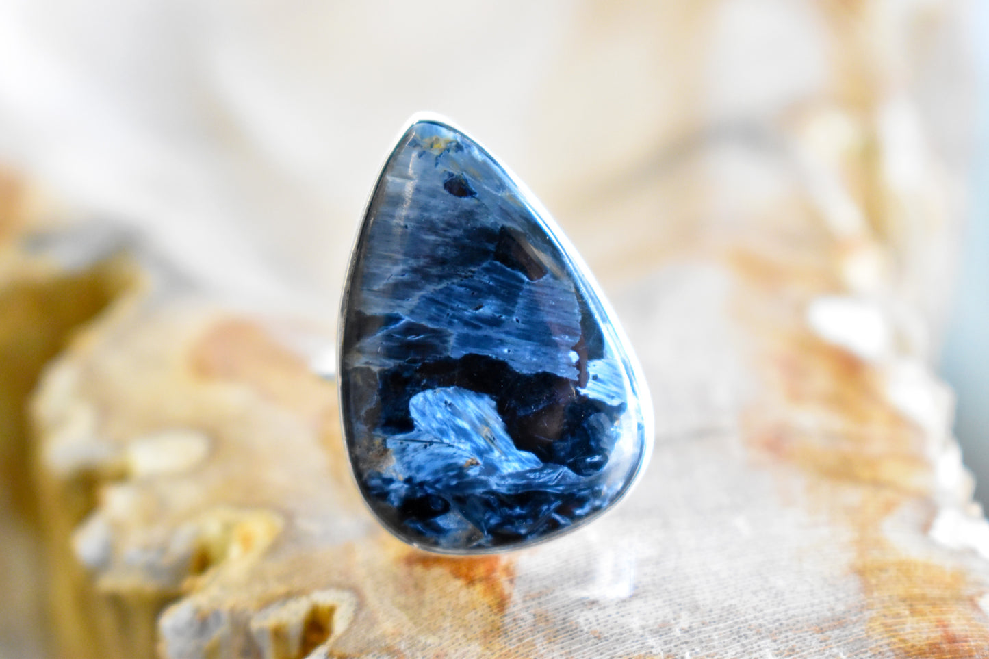 Pietersite Ring (Size 7)