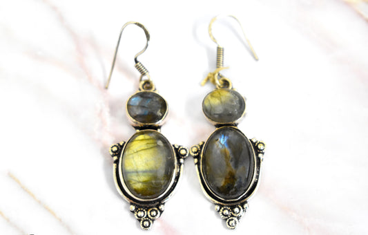 Labradorite Earrings - Stones of Transformation