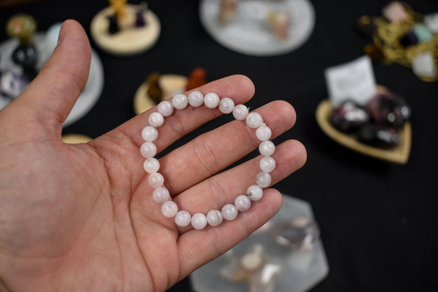 Pink Kunzite Bracelet (7mm)