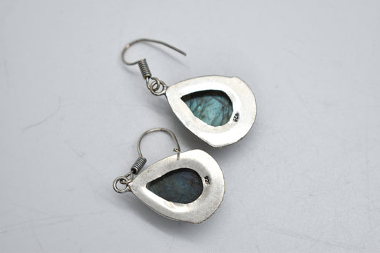 Labradorite Earrings
