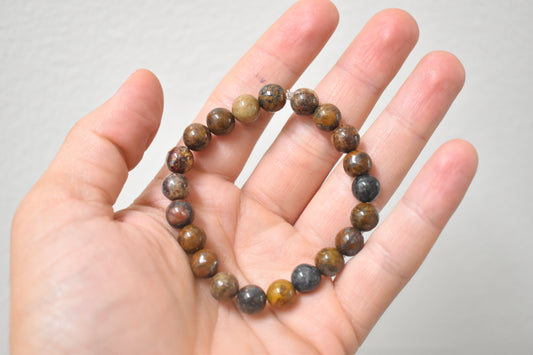 Pietersite Bracelet (8mm) - Stones of Transformation