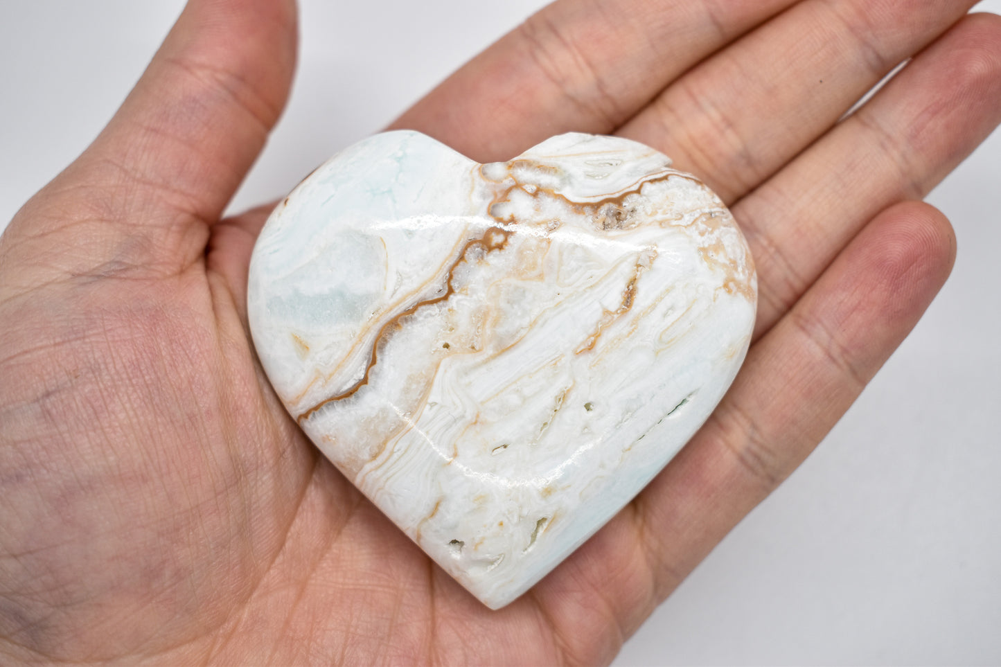 Caribbean Calcite Hearts