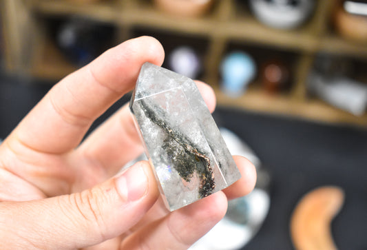 Chlorite Quartz Tower - Stones of Transformation