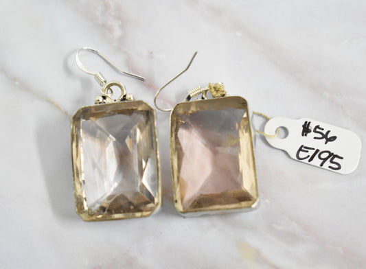 stones-of-transformation - Clear Quartz Earrings - Stones of Transformation -