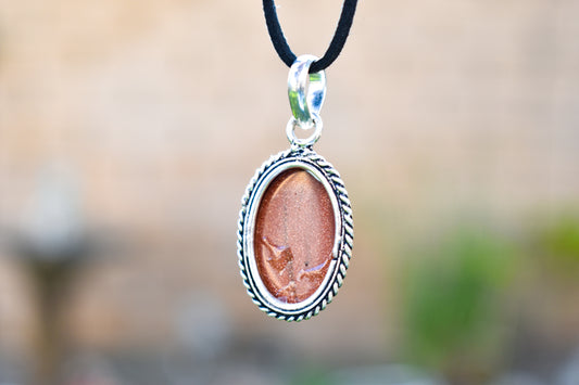 Goldstone Necklace