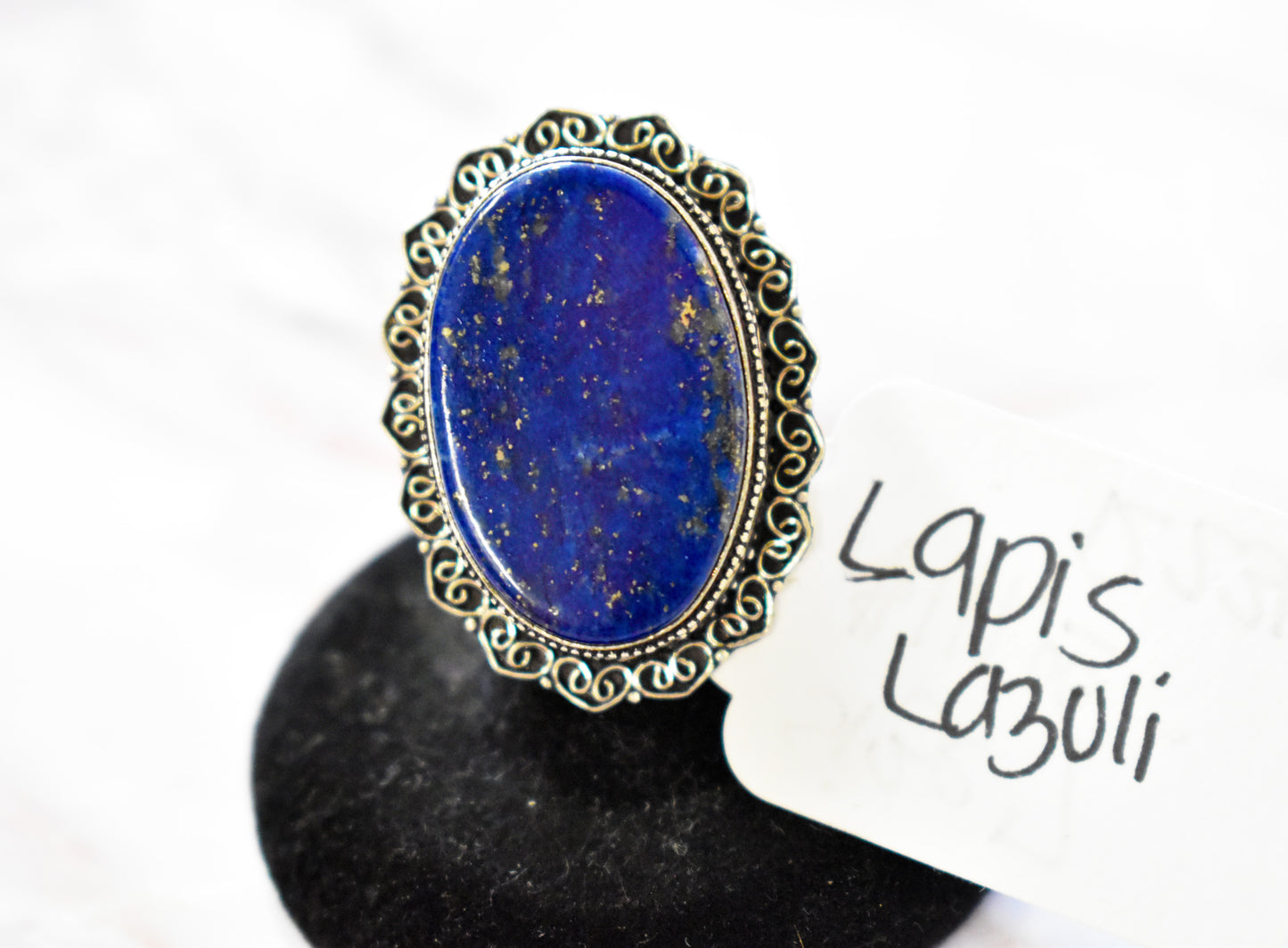 stones-of-transformation - Lapis Lazuli Ring (Size 7) - Stones of Transformation -