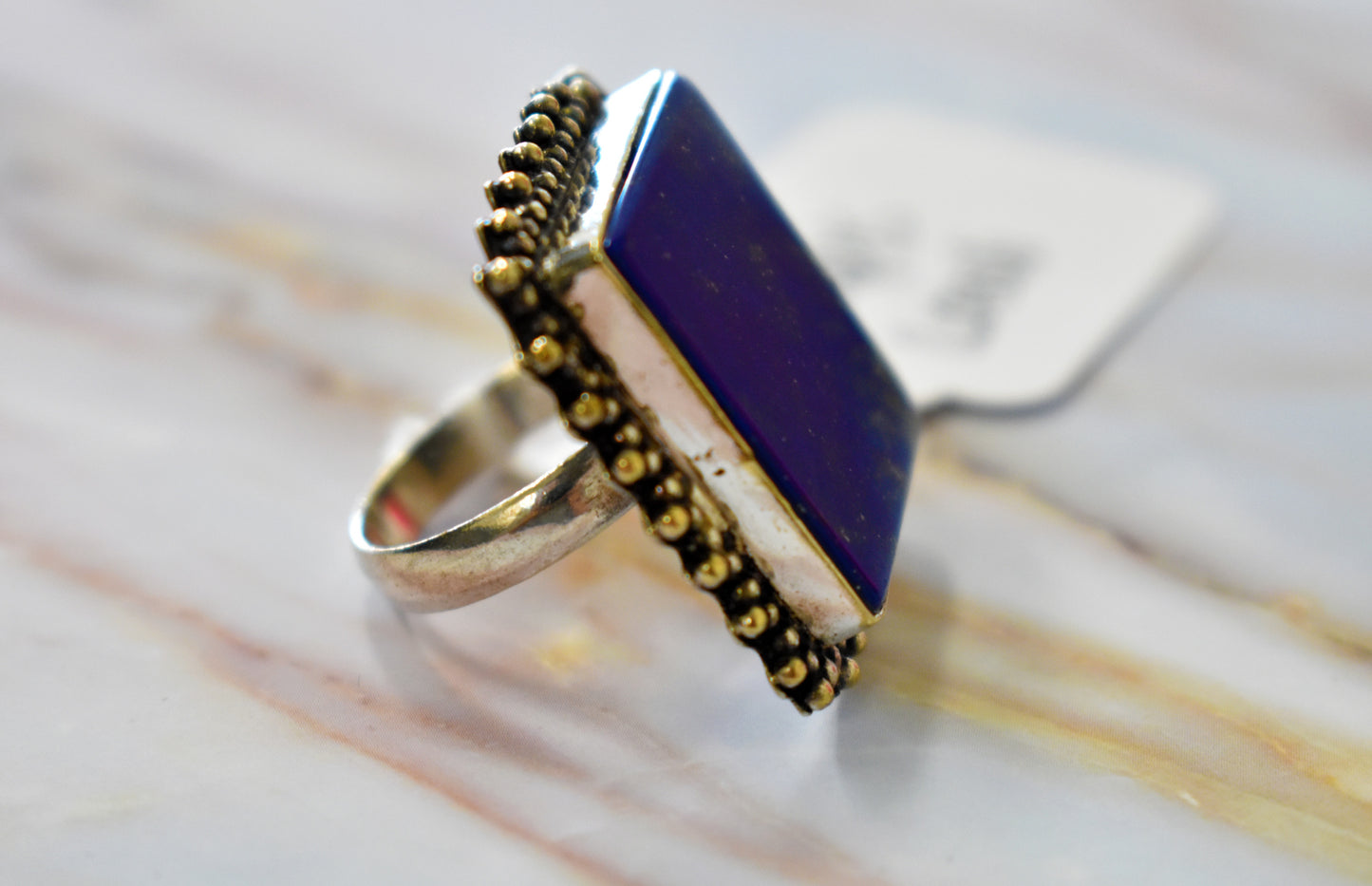 stones-of-transformation - Lapis Lazuli Ring (Size 9) - Stones of Transformation -