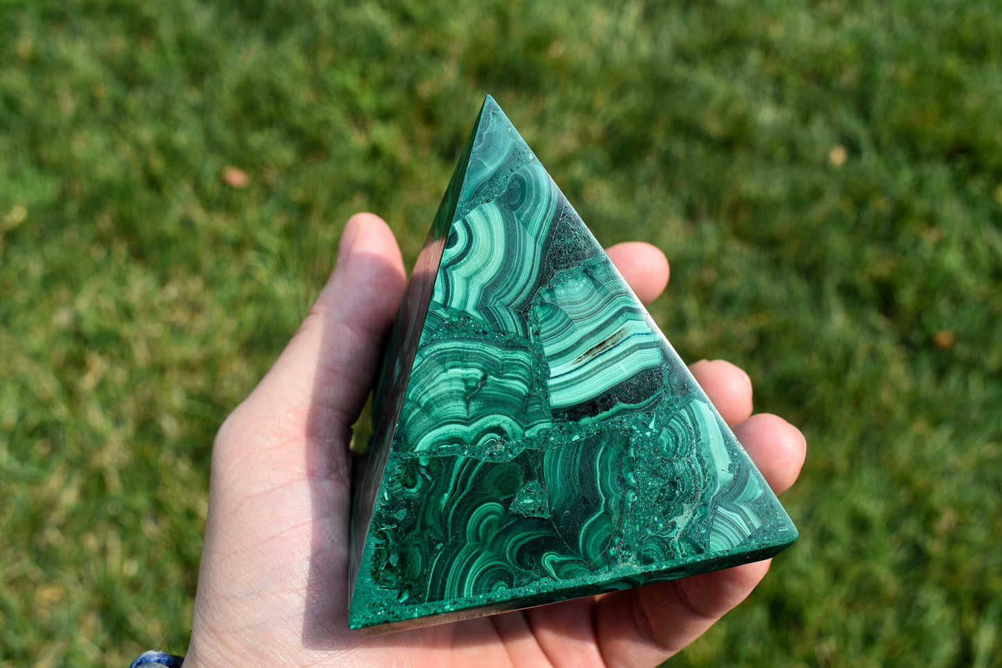 Malachite Pyramid