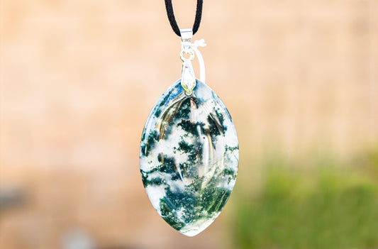 Moss Agate Necklace