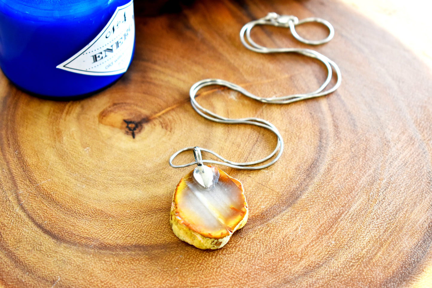 Petrified Wood Necklace