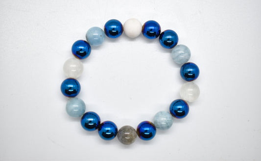 Crystal Current Quan Yin Bracelet