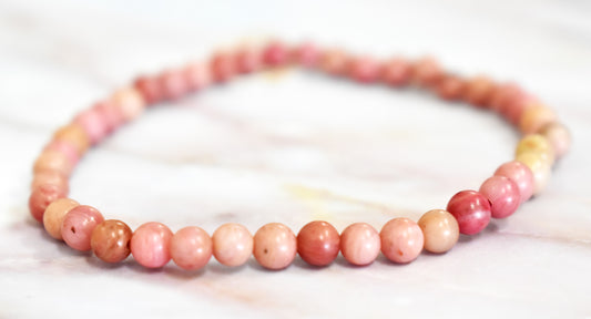 Rhodochrosite Bracelet - Stones of Transformation