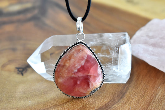 Rhodochrosite Necklace - Stones of Transformation