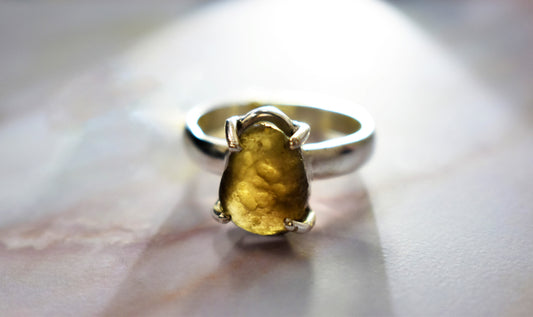 stones-of-transformation - Cintamani (Saffordite) Ring (Size 7) - Stones of Transformation - 