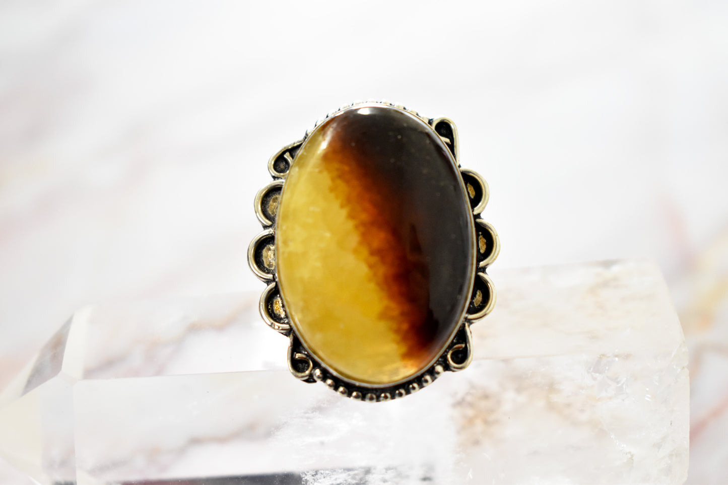 Septarian Ring (Size 8)