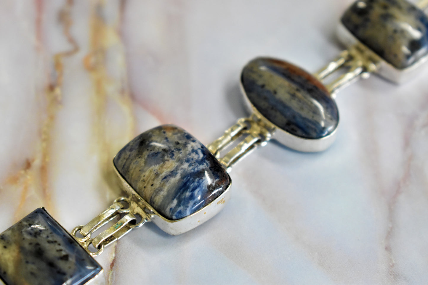 stones-of-transformation - Orange Sodalite Bracelet - Stones of Transformation -