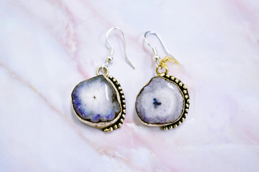 Solar Quartz Earrings - Stones of Transformation