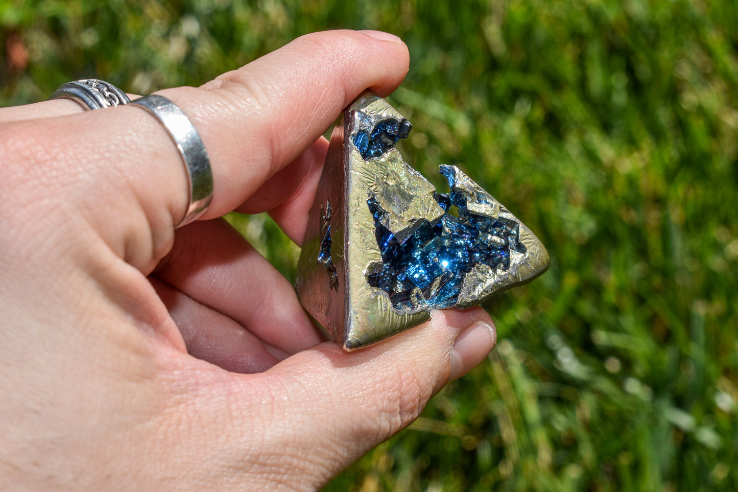 Tetrahedron Bismuth Geode