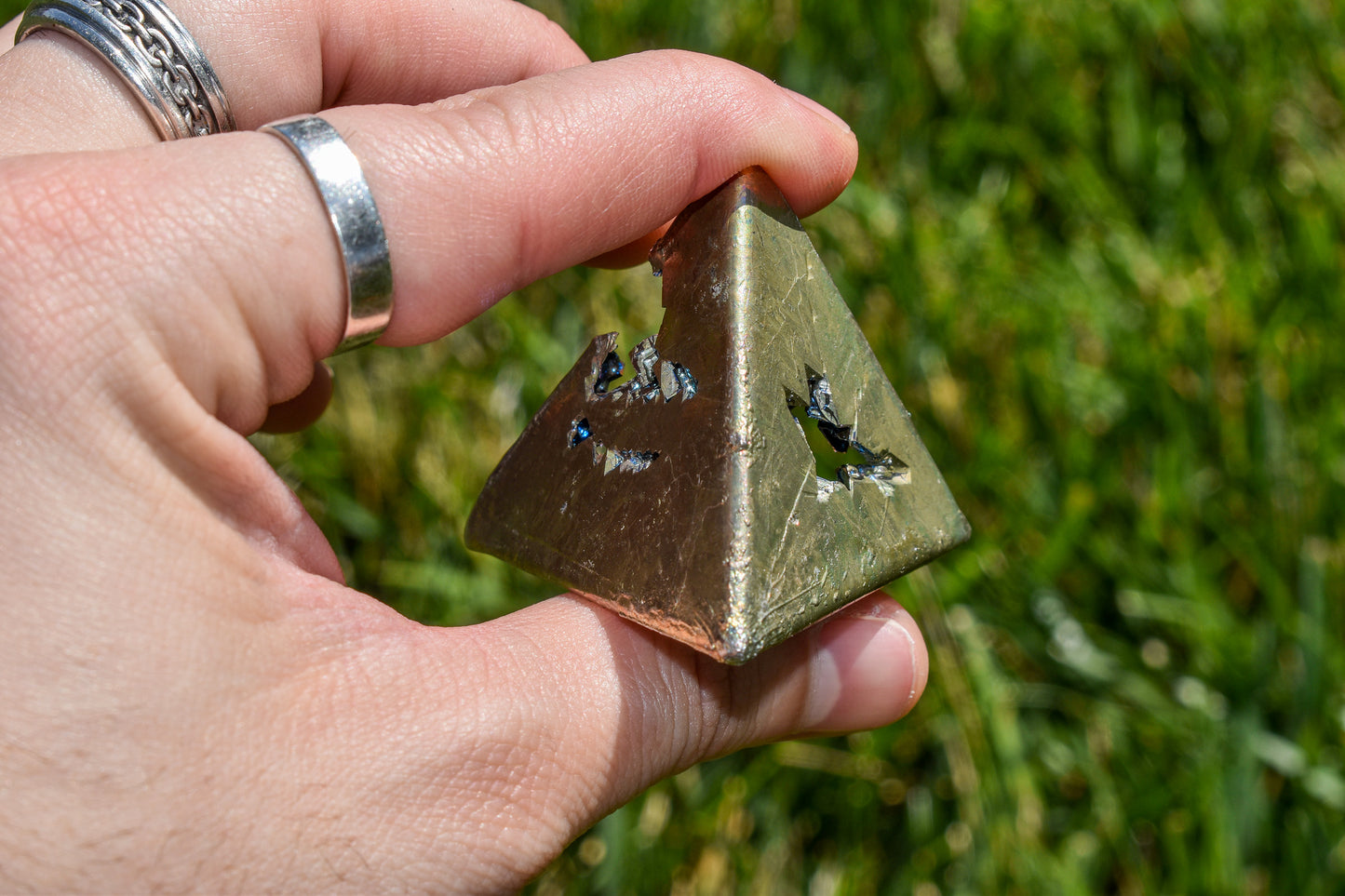 Tetrahedron Bismuth Geode