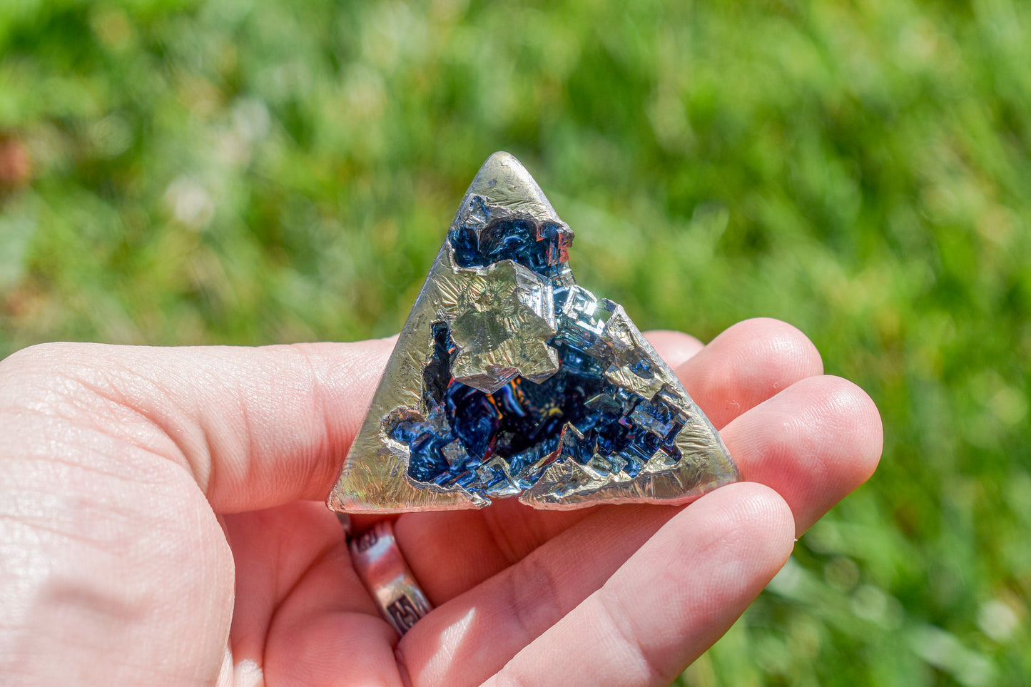Tetrahedron Bismuth Geode