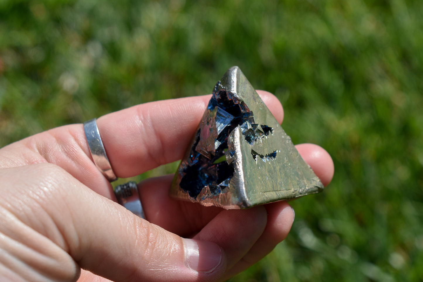 Tetrahedron Bismuth Geode