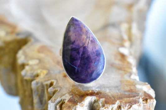 Tiffany Stone Ring (Size 6) - Stones of Transformation