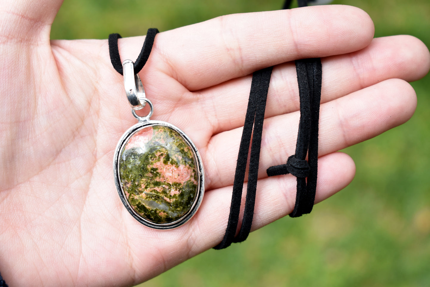 Unakite Necklace - Stones of Transformation