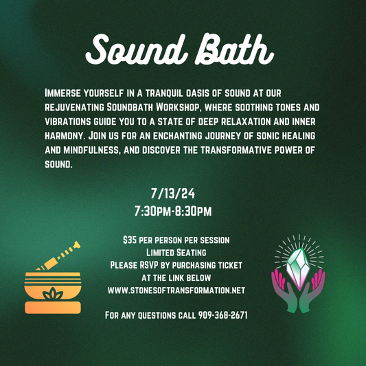 Sound Bath 7/13/24