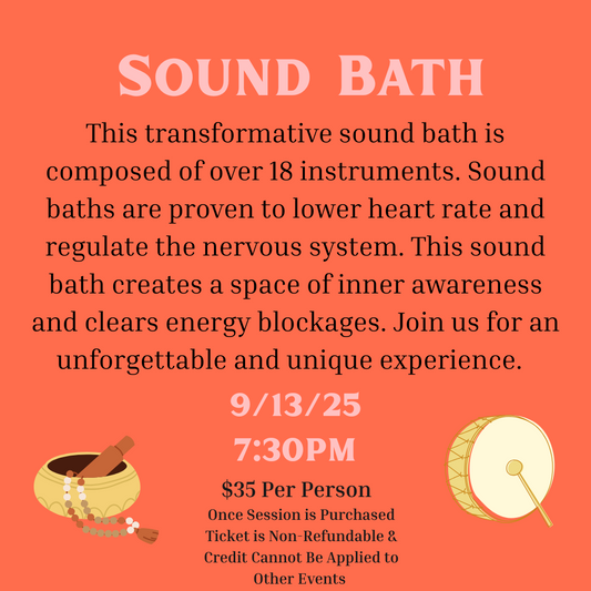 Sound Bath 9/13/25