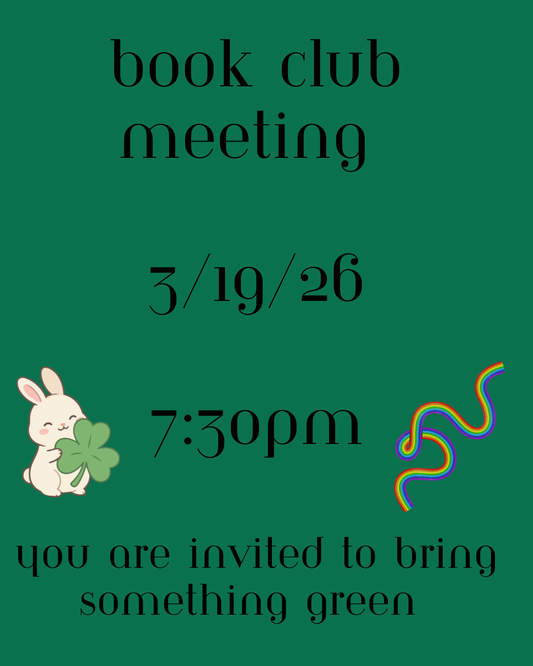 Book Club 3.19.26