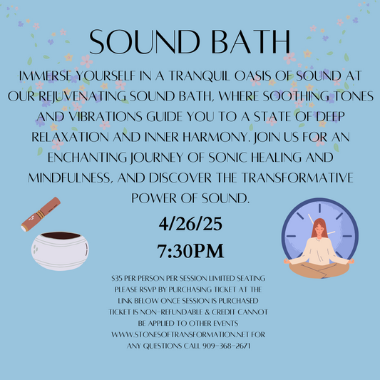Sound Bath 4/26/25