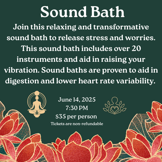 Sound Bath 6/14/25