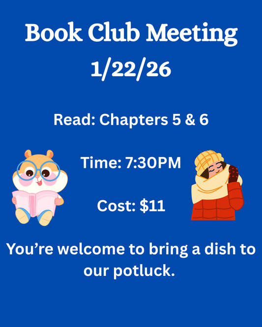 Book Club Meeting 1/22/26