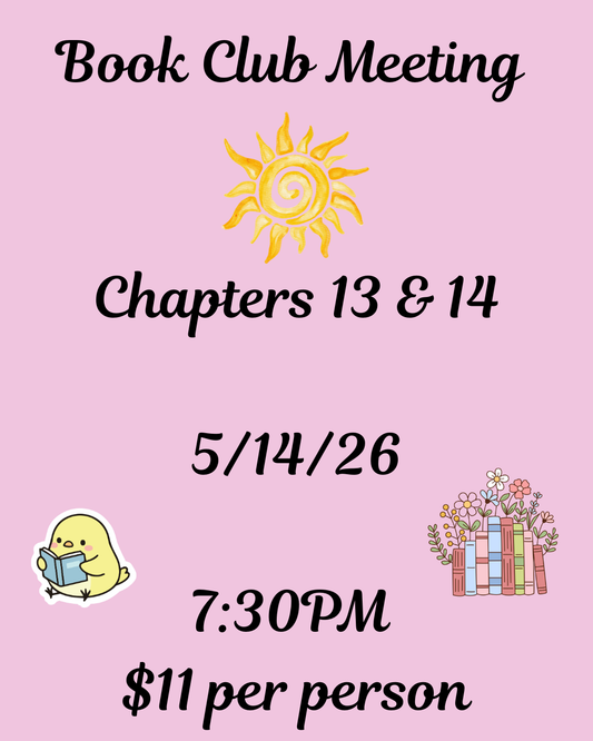 Book Club 5/14/26