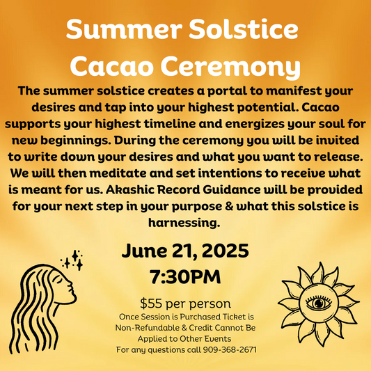Summer Solstice  Cacao Ceremony 6/21