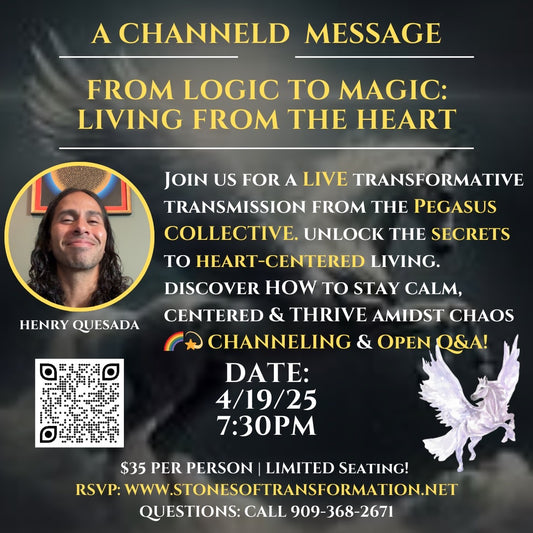 From Logic to Magic: Living from the Heart 4/19/25