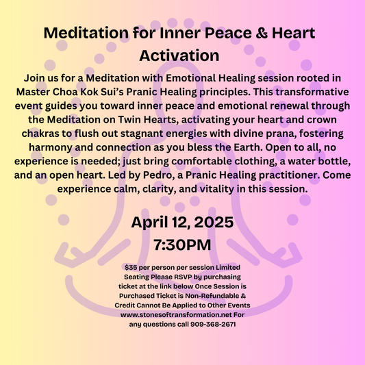 Meditation for Inner Peace & Heart Activation 4/12/25