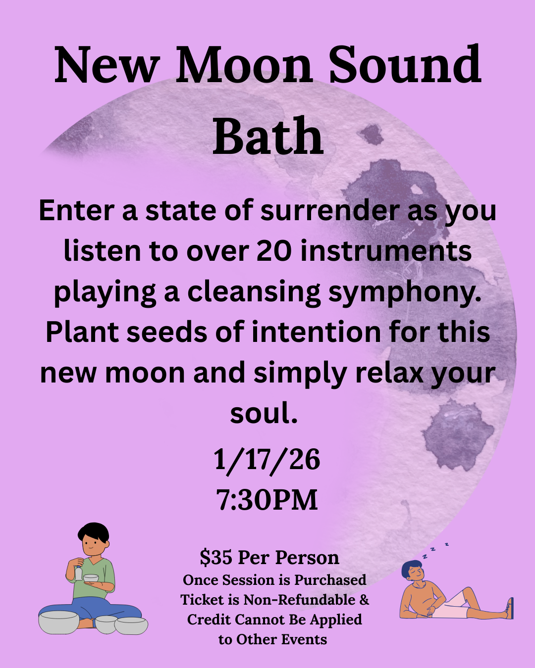 New Moon Sound Bath 1/17/26